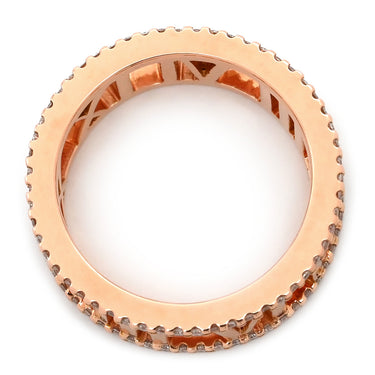 ティファニー Tiffany & Co アトラス オープン ダイヤ ローズゴールド K18PG リング 指輪 ピンクゴールド T&Co. 10号