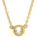 ティファニー Tiffany & Co バイザヤード シングルダイヤモンド ペンダント イエローゴールド K18YG ダイヤモンド ネックレス Au750 T&Co. 1石 1P エルサペレッティ