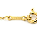 ティファニー Tiffany & Co バイザヤード シングルダイヤモンド ペンダント イエローゴールド K18YG ダイヤモンド ネックレス Au750 T&Co. 1石 1P エルサペレッティ