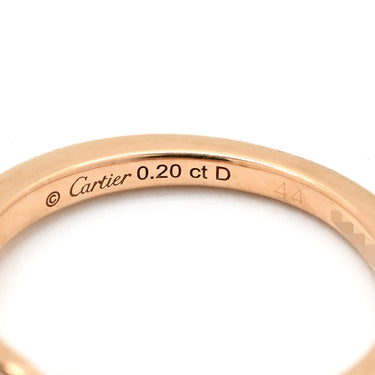 カルティエ Cartier バレリーナ ソリテール CRN4722600 ピンクゴールド K18PG ダイヤモンド #44(JP4) リング 指輪 ダイヤモンド 18K AU750 PG F－VS2 4号