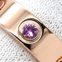 カルティエ Cartier ラブリング ピンクサファイア ピンクゴールド K18PG ピンクサファイア #46(JP6) リング 指輪 LOVE Ring 750 18K PG 18金 6号