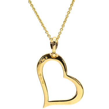 ピアジェ PIAGET ライムライト ハートネックレス ダイヤ イエローゴールド K18YG ダイヤモンド ネックレス 750 YG ハートモチーフ パヴェダイヤ