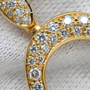 ピアジェ PIAGET ライムライト ハートネックレス ダイヤ イエローゴールド K18YG ダイヤモンド ネックレス 750 YG ハートモチーフ パヴェダイヤ