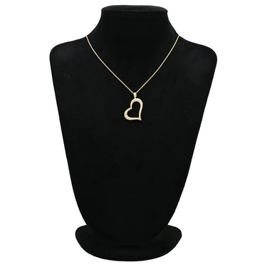 ピアジェ PIAGET ライムライト ハートネックレス ダイヤ イエローゴールド K18YG ダイヤモンド ネックレス 750 YG ハートモチーフ パヴェダイヤ