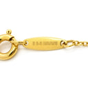 ティファニー Tiffany & Co バイザヤード シングルダイヤモンド ペンダント イエローゴールド K18YG ダイヤモンド ネックレス Au750 T&Co. 1P エルサペレッティ