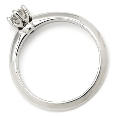 ティファニー Tiffany & Co ソリティア ダイヤリング プラチナシルバー Pt950 ダイヤモンド リング 指輪 T＆Co. 一粒 1P プラチナ 立爪 0.24ct 6.5号
