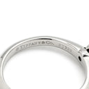 ティファニー Tiffany & Co ソリティア ダイヤリング プラチナシルバー Pt950 ダイヤモンド リング 指輪 T＆Co. 一粒 1P プラチナ 立爪 0.24ct 6.5号