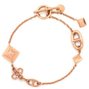 エルメス HERMES ロンドマルチ ローズゴールド K18PG SH ブレスレット ピンクゴールド 18K 750