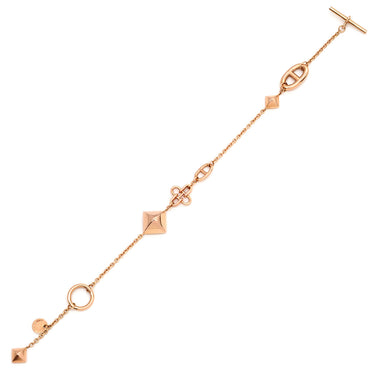 エルメス HERMES ロンドマルチ ローズゴールド K18PG SH ブレスレット ピンクゴールド 18K 750