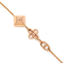 エルメス HERMES ロンドマルチ ローズゴールド K18PG SH ブレスレット ピンクゴールド 18K 750