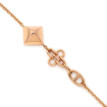 エルメス HERMES ロンドマルチ ローズゴールド K18PG SH ブレスレット ピンクゴールド 18K 750