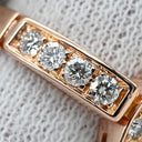 ブルガリ BVLGARI ブルガリブルガリ ダイヤモンド 346209 ピンクゴールド K18PG ダイヤモンド リング 指輪 BVLGARI K18PG Au750 18K 18金 パヴェ 10.5号