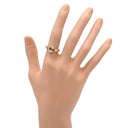 ブルガリ BVLGARI ブルガリブルガリ ダイヤモンド 346209 ピンクゴールド K18PG ダイヤモンド リング 指輪 BVLGARI K18PG Au750 18K 18金 パヴェ 10.5号