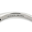 ティファニー Tiffany & Co ソリティア プラチナシルバー Pt950 ダイヤモンド リング 指輪 T&Co. プラチナム 1P 1石 1粒 ダイヤ 立爪 0.30ct 11号