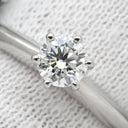 ティファニー Tiffany & Co ソリティア プラチナシルバー Pt950 ダイヤモンド リング 指輪 T&Co. プラチナム 1P 1石 1粒 ダイヤ 立爪 0.30ct 11号