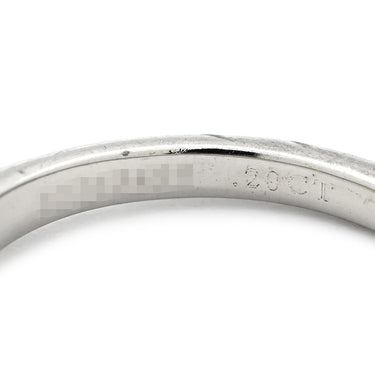 ティファニー Tiffany & Co ソリティア ダイヤリング プラチナシルバー Pt950 ダイヤモンド リング 指輪 T＆Co. 一粒 1P プラチナ 立爪 0.20ct 7号