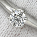ティファニー Tiffany & Co ソリティア ダイヤリング プラチナシルバー Pt950 ダイヤモンド リング 指輪 T＆Co. 一粒 1P プラチナ 立爪 0.20ct 7号