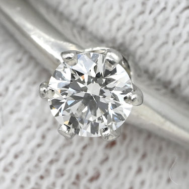 ティファニー Tiffany & Co ソリティア ダイヤリング プラチナシルバー Pt950 ダイヤモンド リング 指輪 T＆Co. 一粒 1P プラチナ 立爪 0.20ct 7号