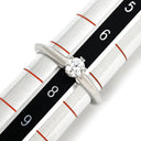 ティファニー Tiffany & Co ソリティア ダイヤリング プラチナシルバー Pt950 ダイヤモンド リング 指輪 T＆Co. 一粒 1P プラチナ 立爪 0.20ct 7号