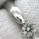 ブルガリ BVLGARI ダイヤモンドリング プラチナシルバー Pt950 ダイヤモンド リング 指輪 Pt 1粒 ダイヤ 0.18ct 6号