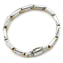 ティファニー Tiffany & Co Hリンク シルバーXイエローゴールド シルバー925 K18YG ブレスレット TIFFANY＆Co. AG925 18K 750 YG コンビ