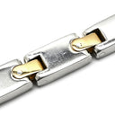 ティファニー Tiffany & Co Hリンク シルバーXイエローゴールド シルバー925 K18YG ブレスレット TIFFANY＆Co. AG925 18K 750 YG コンビ