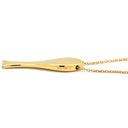 ポメラート Pomellato DODO フィッシュ モチーフ ペンダント イエローゴールド K18YG ネックレス 18KT 750 魚 FISH