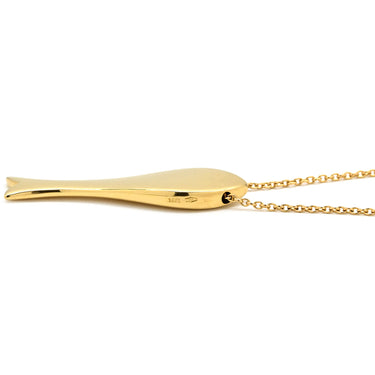 ポメラート Pomellato DODO フィッシュ モチーフ ペンダント イエローゴールド K18YG ネックレス 18KT 750 魚 FISH