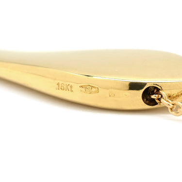 ポメラート Pomellato DODO フィッシュ モチーフ ペンダント イエローゴールド K18YG ネックレス 18KT 750 魚 FISH