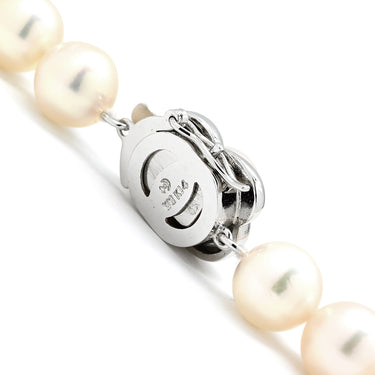 TASAKI TASAKI 8.0mm パール パールホワイト×ホワイトゴールド K14WG パール ネックレス 真珠 K14WG 一連 一重