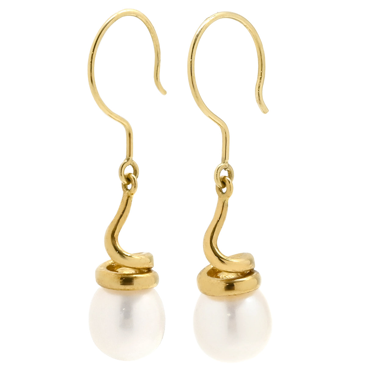 TASAKI TASAKI パール パールホワイト×イエローゴールド ピアス あこや