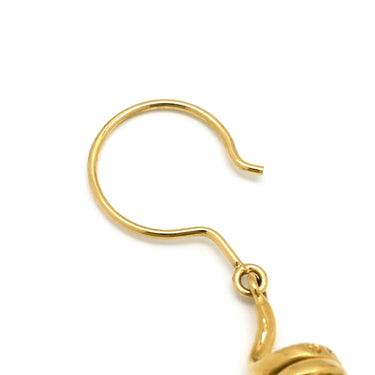 TASAKI TASAKI パール パールホワイト×イエローゴールド K18YG パール ピアス あこや アコヤ 真珠 1P 1粒 Au750 18K 18金 スイング ドロップ