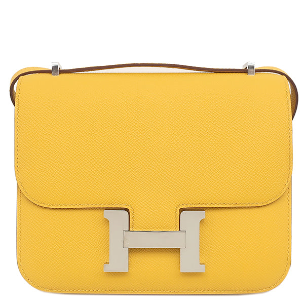 エルメス HERMES コンスタンス ミニ 3 ミロワール ジョーヌアンブル