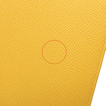 エルメス HERMES コンスタンス ミニ 3 ミロワール ジョーヌアンブル ヴォーエプソン ショルダーバッグ シルバー金具 黄色