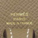 エルメス HERMES エヴリンTPM ショート エトゥープ ヴォーエプソン ショルダーバッグ ゴールド金具 グレージュ