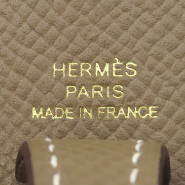 エルメス HERMES エヴリンTPM ショート エトゥープ ヴォーエプソン ショルダーバッグ ゴールド金具 グレージュ