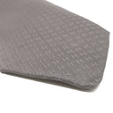 エルメス HERMES クラヴァット ファソネ H 9cm グレー シルク ネクタイ H柄 ビコローレ ジャガード織