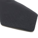 エルメス HERMES クラヴァット ファソネ H 9cm ブラック シルク ネクタイ H柄 ビコローレ ジャガード織