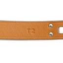エルメス HERMES ミニ ケリードゥブルトゥール モーヴペール ヴォースイフト GP T2 ブレスレット シルバー金具 2重 2連 レザーブレス