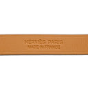 エルメス HERMES ミニ ケリードゥブルトゥール モーヴペール ヴォースイフト GP T2 ブレスレット シルバー金具 2重 2連 レザーブレス