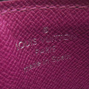 ルイヴィトン LOUIS VUITTON ポシェット クレ M6380K カシス エピレザー コインケース シルバー金具 紫 キーチェーン付き