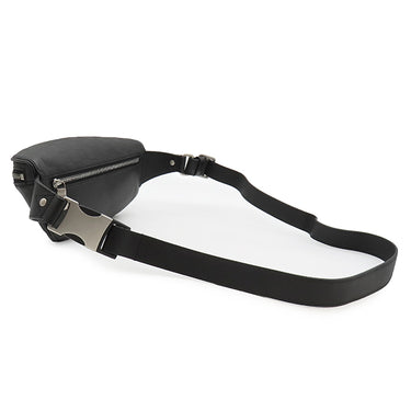 ルイヴィトン LOUIS VUITTON キャンパス バムバッグ N40298 ブラック レザー ダミエアンフィニレザー ボディバッグ シルバー金具 ウエストバッグ 黒