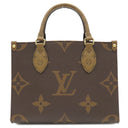 ルイヴィトン LOUIS VUITTON オンザゴー PM M46373 モノグラム×モノグラムリバース モノグラムキャンバス モノグラムリバースキャンバス 2WAYバッグ ゴールド金具 コインケース付き ショルダー ハンドバッグ