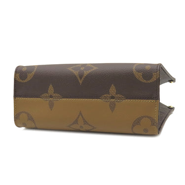 ルイヴィトン LOUIS VUITTON オンザゴー PM M46373 モノグラム×モノグラムリバース モノグラムキャンバス モノグラムリバースキャンバス 2WAYバッグ ゴールド金具 コインケース付き ショルダー ハンドバッグ