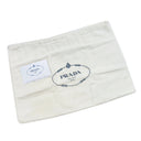 プラダ PRADA ダイアグラム クロスバック 1BH083 グレー レザー ショルダーバッグ シルバー金具 チェーンショルダー グレージュ