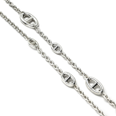 エルメス HERMES シェーヌダンクル ファランドール160 シルバー シルバー925 ネックレス ロングネックレス AG925