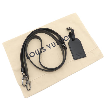 ルイヴィトン LOUIS VUITTON サックプラ MINI M46453 モノグラムエクリプス レザー モノグラムエクリプスキャンバス 2WAYバッグ シルバー金具 黒 ショルダー トートバッグ