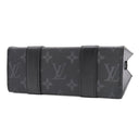 ルイヴィトン LOUIS VUITTON サックプラ MINI M46453 モノグラムエクリプス レザー モノグラムエクリプスキャンバス 2WAYバッグ シルバー金具 黒 ショルダー トートバッグ
