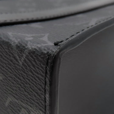 ルイヴィトン LOUIS VUITTON サックプラ MINI M46453 モノグラムエクリプス レザー モノグラムエクリプスキャンバス 2WAYバッグ シルバー金具 黒 ショルダー トートバッグ