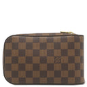 ルイヴィトン LOUIS VUITTON ジェロニモス N51994 ダミエエベヌ ダミエキャンバス ボディバッグ ゴールド金具 ウエストバッグ